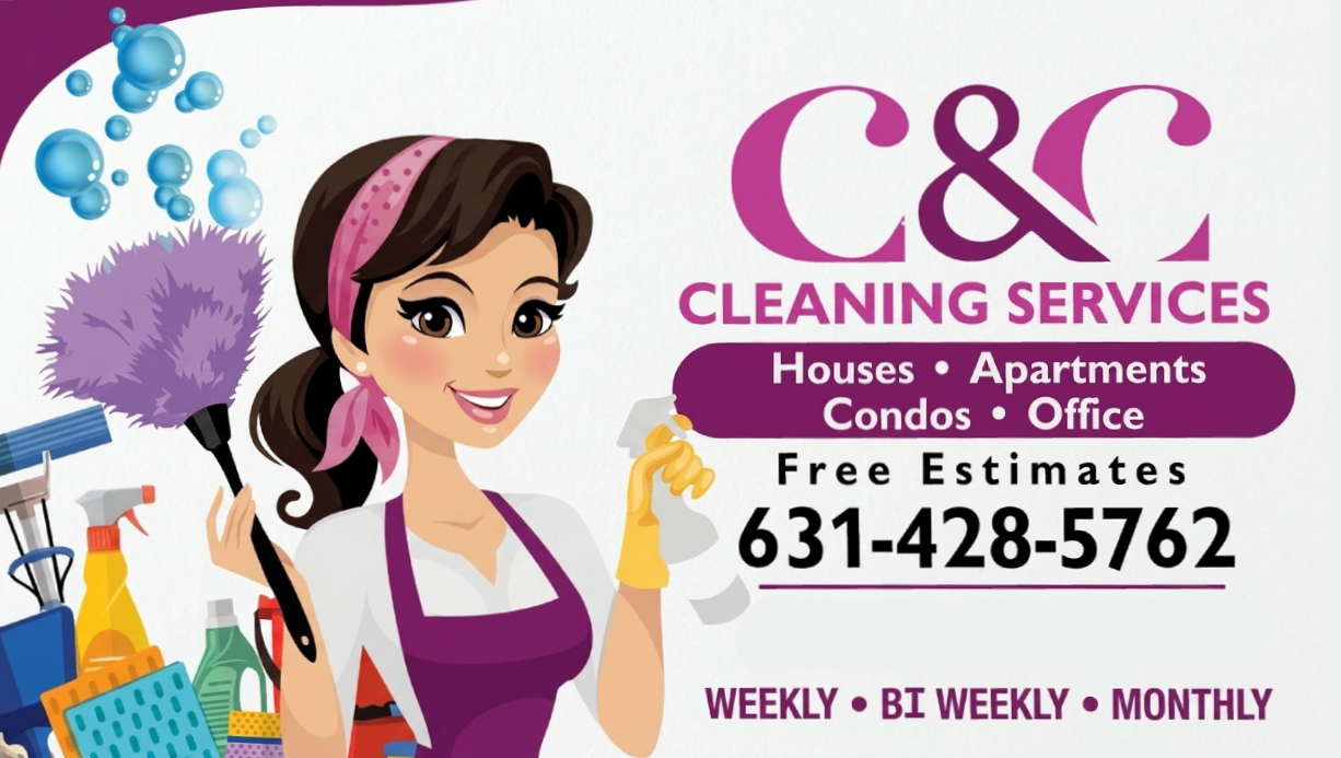 C&C cleaning service logo